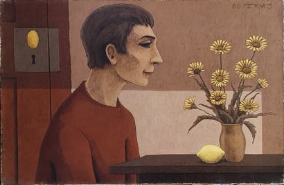 null SOTERAS Georges (1917-1990)
Le citron
Huile sur toile signée en haut à gauche,...