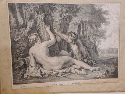 null [ARTISTES DIVERS]
Ensemble de gravures et reproductions comprenant notamment...