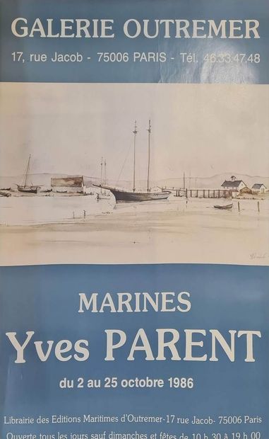 null [AFFICHES]
- Marines Yves Parent, galerie Outremer, Paris, du 2 au 25 octobre...