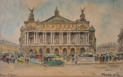FRANK-WILL (1900-1951)
Paris, l'Opéra
Lithographie...