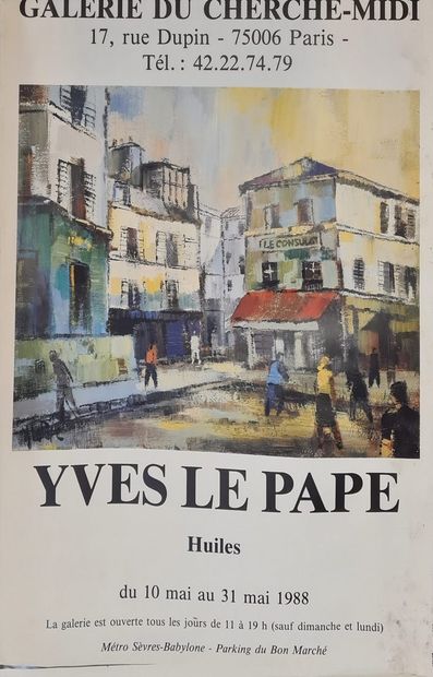 null [AFFICHES]
- Prassinos, tapisseries, retrospective, à la galerie Inard, Paris,...