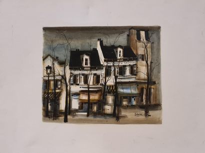 null DAMIN Georges (né en 1942)
Place du Tertre, Montmartre, Paris
Huile sur toile,...