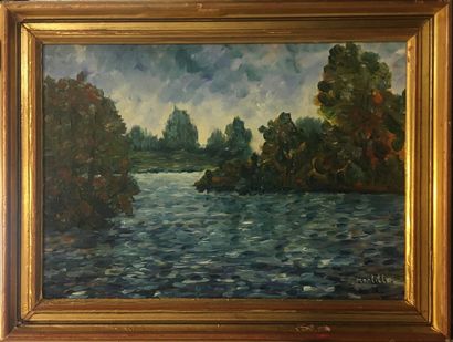 MONTILLO Pierre (XXIst)
Pond
Painting on...