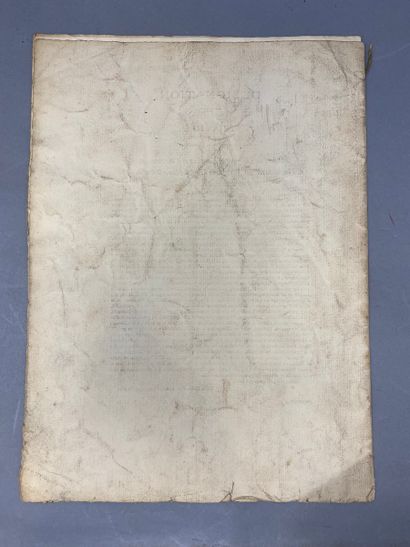 null Plaquette de la vente du sacre de Napoléon de David 31 Mi 1898 en feuillet in-folio
Sur...