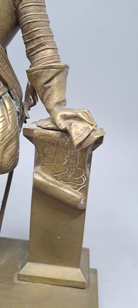 Epreuve en bronze figurant Jacques 1er d'Angleterre Epreuve en bronze figurant Jacques...