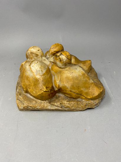 FALVELLY, trois canards sculptés en pierre FALVELLY, trois canards sculptés en pierre
10...