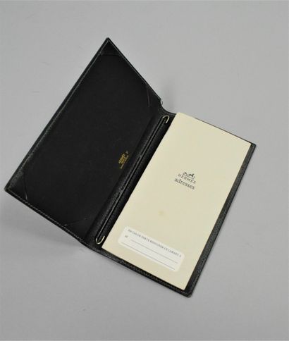 null HERMES PARIS

Address book in forest lizard, blank paper notebook, lizard symbol...