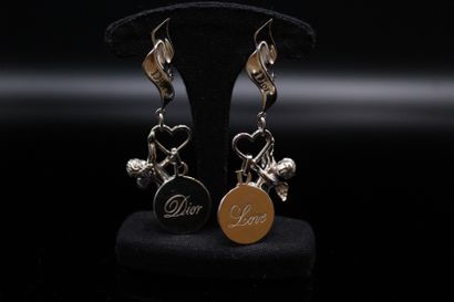 null CHRISTIAN DIOR

Rare pair of ear clips "Cupid" in silver (925).
Gross weight...