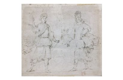 17th century FRENCH SCHOOL

Study for two...