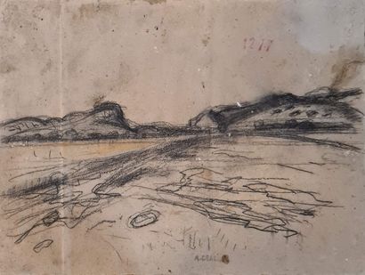 CHABAUD Auguste (1882-1955)
Etude de paysage...