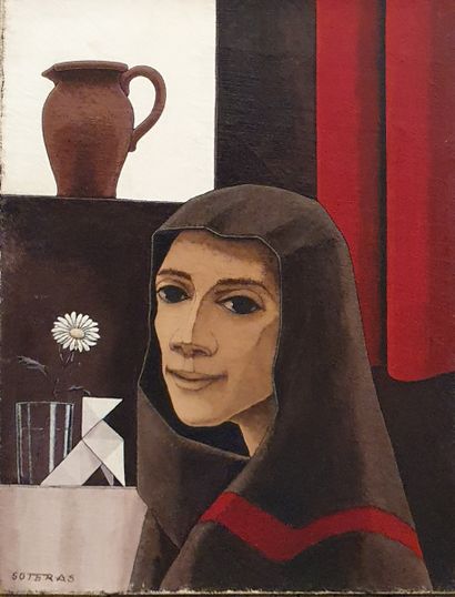 SOTERAS Georges (1917-1990)
Portrait with...