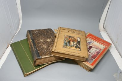 Lot of illustrated books:

MAY Karl, Surcouf...