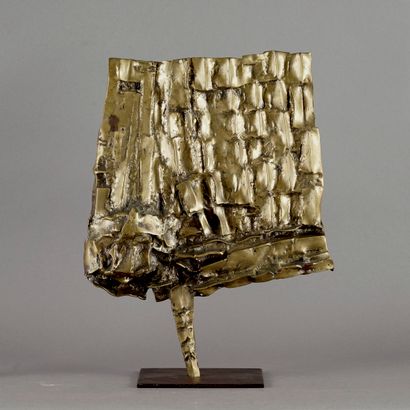 null CÉSAR, 1921-1988
A few corner pieces, 1957/1973
bronze with nuanced golden patina,...