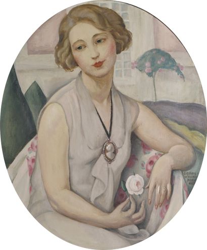 WEGENER Gerda, 1885-1940
Portrait présumé...
