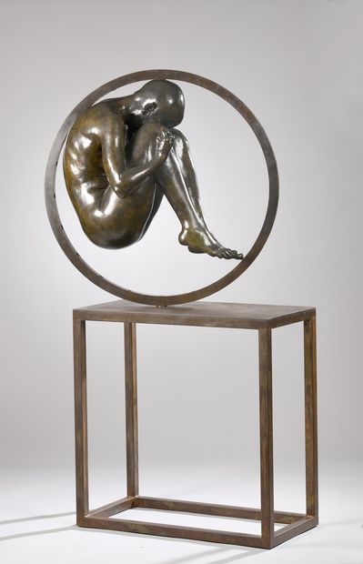 CORDA Mauro, né en 1960
Grand embryon
sculpture...