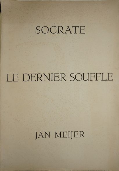 null MEIJER Jan, 1927-1995
Socrate, Le dernier souffle
ensemble de 19 gravures au...