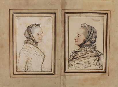 null LIOTARD Jean-Etienne (entourage of)
1702 - 1789

Two studies of women in bust

Sanguine,...