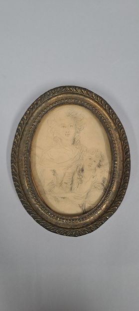 null FRENCH SCHOOL Last Quarter of the 18th century

Woman in bust, sitting with...