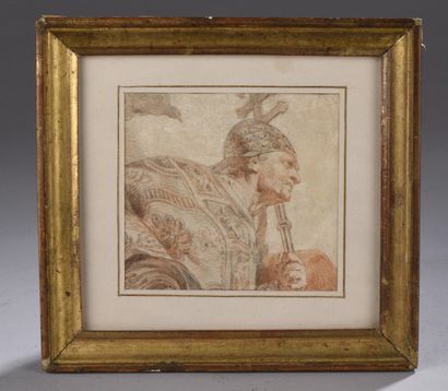 null FRENCH SCHOOL of the 18th century

Portrait of a pope holding a cross in his...