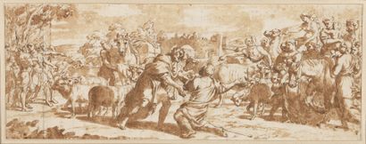 null CHIARI Fabrizio (Attributed to)
Rome around 1615 - id. ; 1695

The meeting of...