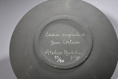 null Jean COCTEAU (1889 - 1963) & ATELIER MADELEINE JOLLY (ceramist) - VILLEFRANCHE...