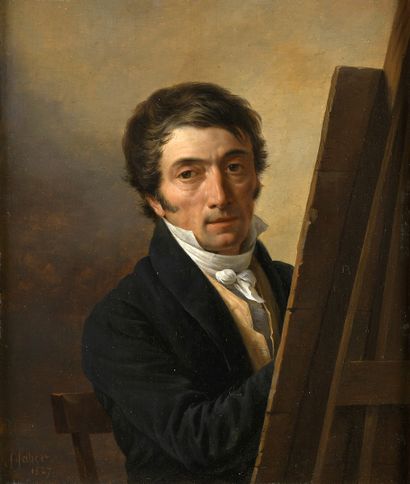 null FABER Friedrich Theodor					
Bruxelles 1782 - id. ; 1844

Autoportrait au chevalet

Huile...