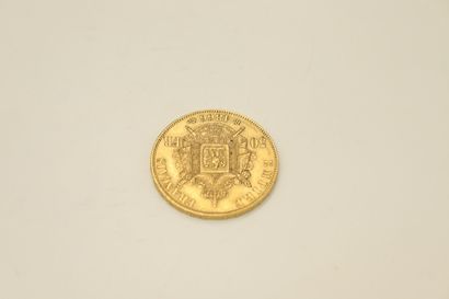 null Coin 50 francs napoleon III head (1865 BB)