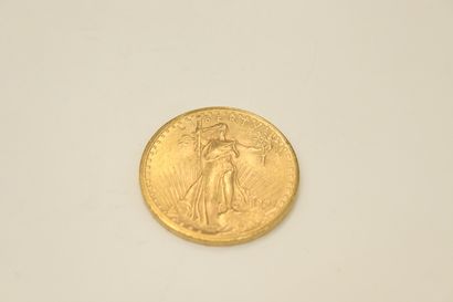 null Pièce en or 20 dollars double Eagle (1907)