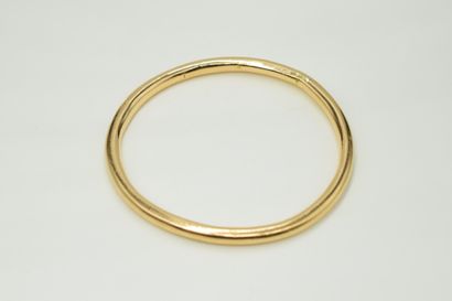 null Necklace in 14K yellow gold (585).
Diameter : about 6.5 cm - Weight : 13.7 g.
(repairs,...
