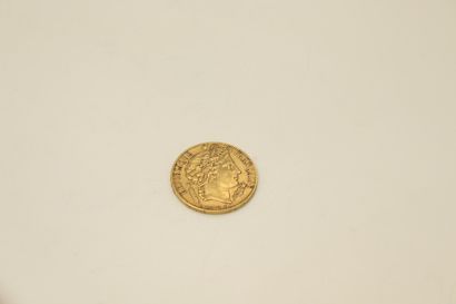 Gold coin 20 Francs Cérès tête laurée (1850,...