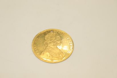 Gold coin of 4 Ducats François Ier (1915)...