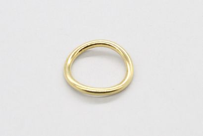 null CHRISTOFLE
Ring in silver vermeil (Sterling 925), signed.
In its case signed...