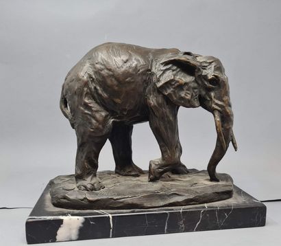 null MILO [Miguel Fernando LOPEZ said] (born in 1955) 
Elephant 
Bronze with dark...