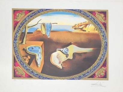 null DALI Salvador, after,
Persistence of the memory, 1968,
lithograph in colors,...