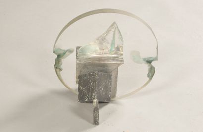 null NEGREANU Matei, born in 1941
Untitled, 10/5/97
sculpture in translucent glass...