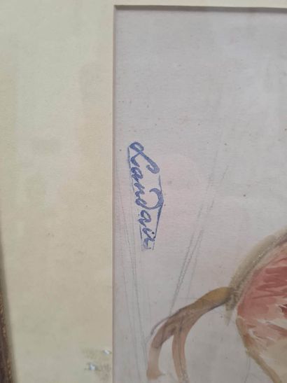 null LANDAU Sigmund, 1898-1962,
Baby,
watercolor on paper (fading), signed lower...