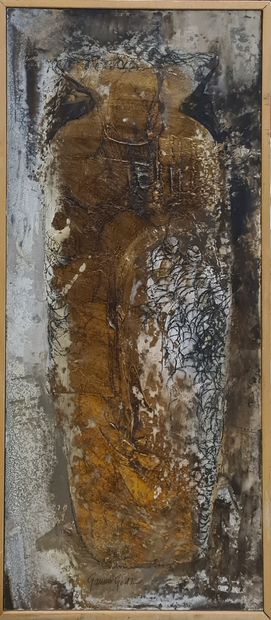 null GAMAL Meleaka (born 1954)
Anfora di Gioiel, 1998
Oil on panel, signed, titled...