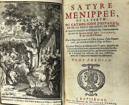 null SATYRE MENIPPÉE, of the virtue of the Catholicon of Spain, and of the holding...