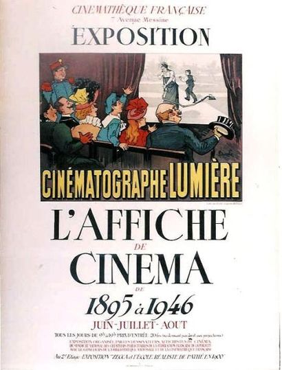 null La Cinémathèque Française présente:" L'AFFICHE de CINEMA" la 1ère Exposition...