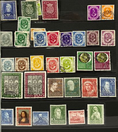 null GERMANY
Federal Republic and Reunited Germany until 2010. 
Used stamps, mint...