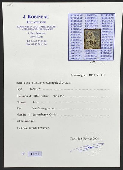 null GABON
Superb collection, very advanced. 
Signed stamps, certificate. Fezzan...