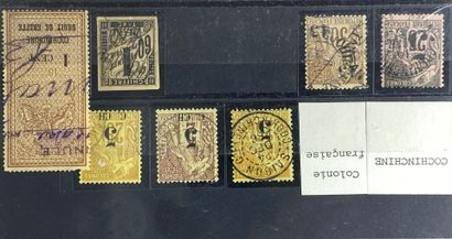 null CILICIA
Almost complete set. Strong signed values.
Superb.
Cochinchina and Comoros...