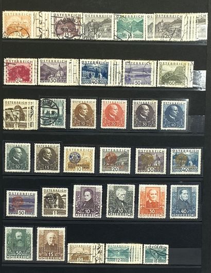 null AUSTRIA and OCCUPATIONS
Very advanced set, classic and 1/2 modern including...