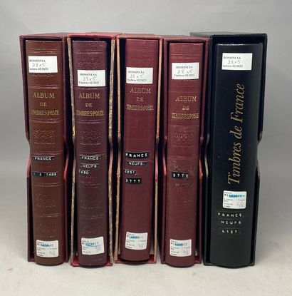 null FRANCE
A new collection with hinges in 5 volumes: 4 volumes with red case, and...