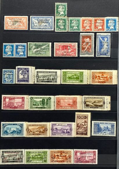 null GREAT LEBANON, GREAT COMOROS (COMPLETE)
Good airmail values.