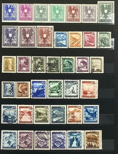 null AUSTRIA and OCCUPATIONS
Very advanced set, classic and 1/2 modern including...