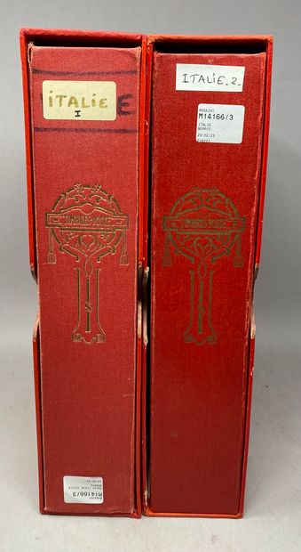 null ITALY
A collection in 2 volumes YVERT. 
No big value