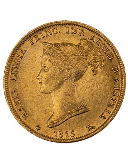 null ITALY - Parma - Marie Louise
40 gold Lira 1815
FR : 933 L.M.N 1006
VG to TT...