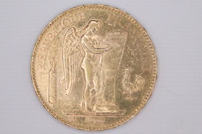 IIIE REPUBLIQUE
100 francs en or type Génie
1899...