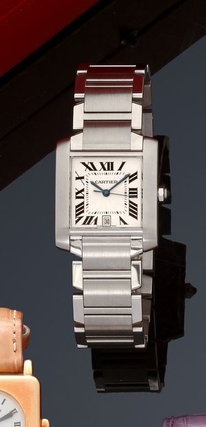 null CARTIER TANK FRANCAISE 
Ref 2302 
About 2000
N° 503760 CD
Wrist watch for man...